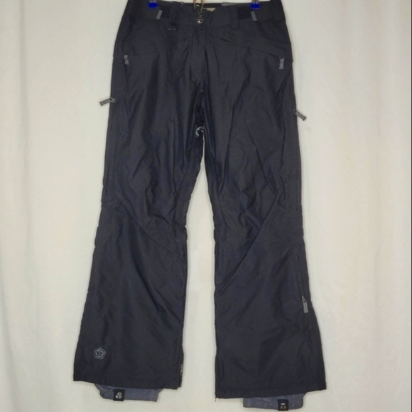 Sessions Women's Black Summit Series Snow Pants w/ Recco Avalanche System - M - Picture 1 of 13